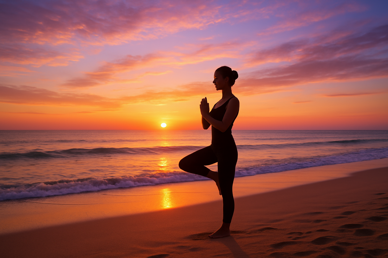 Yoga plage